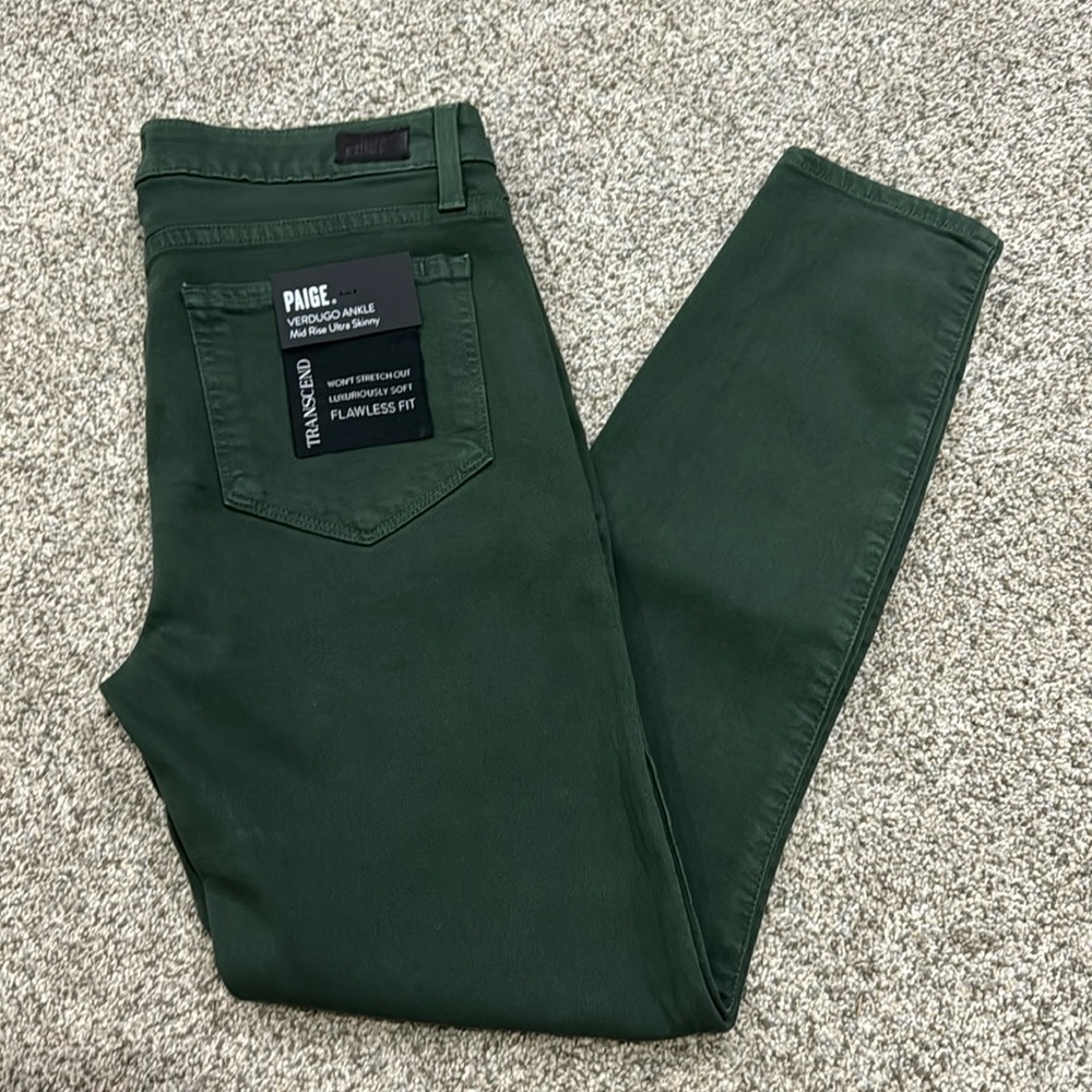 PAIGE  Verdugo Ankle, mid rise ultra skinny